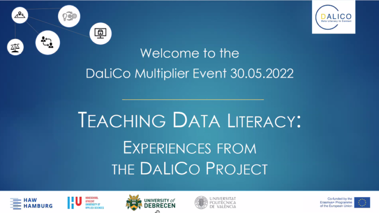 Teaching Data Literacy: Experiences from the DaLiCo project